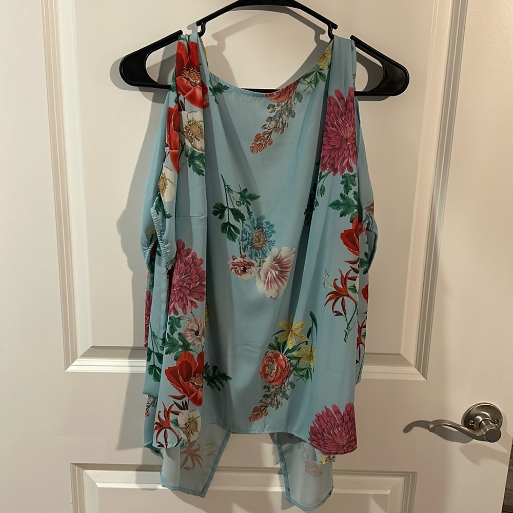 Sweet Pea for New York & Company Floral Top